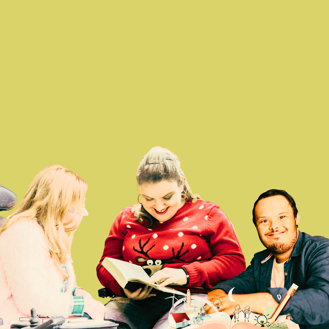 Plot Play is a story club for adults with disability who find reading ...